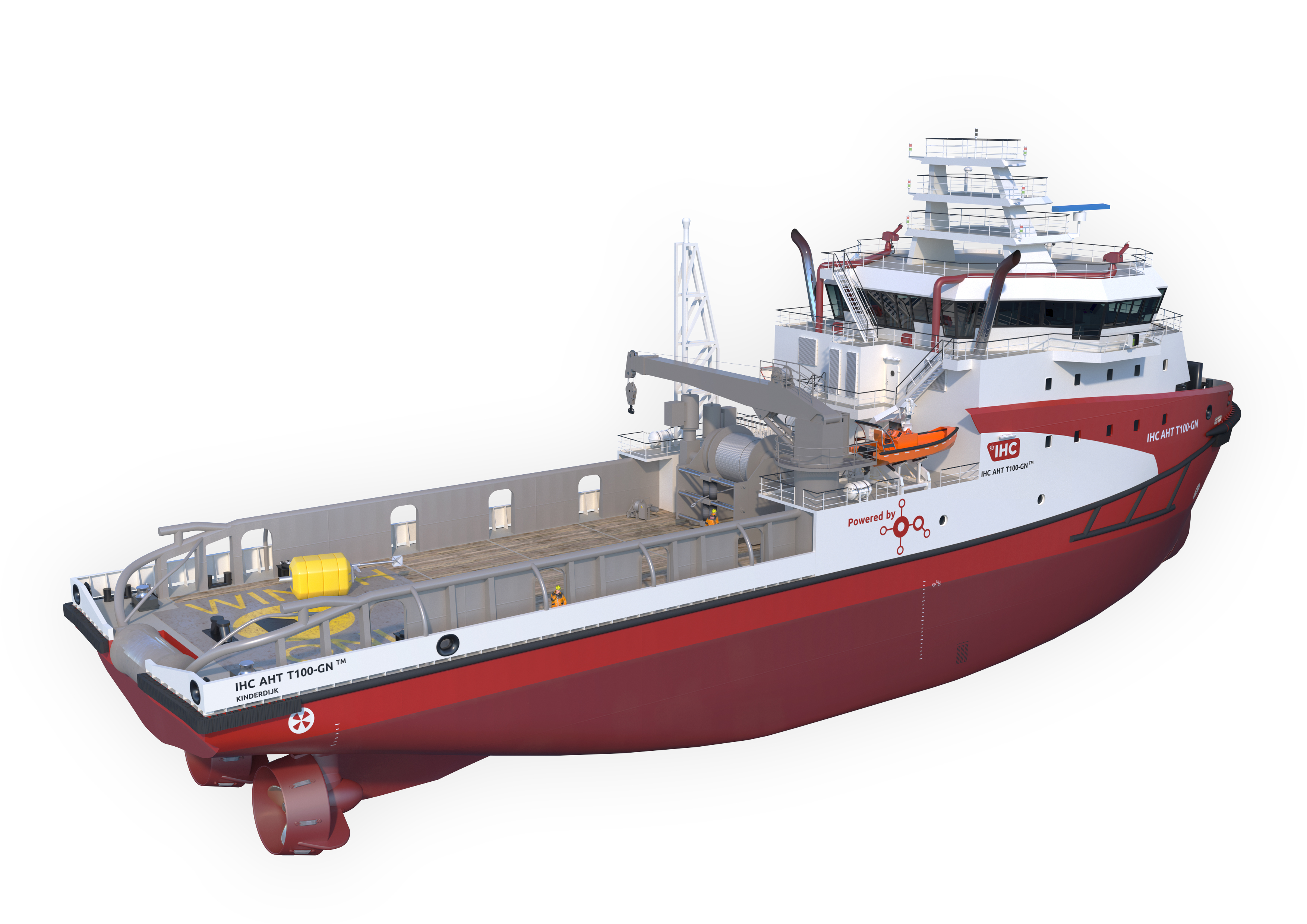 Anchor Handling Tug Supply Vessel (AHTS) Efficient And Safe 